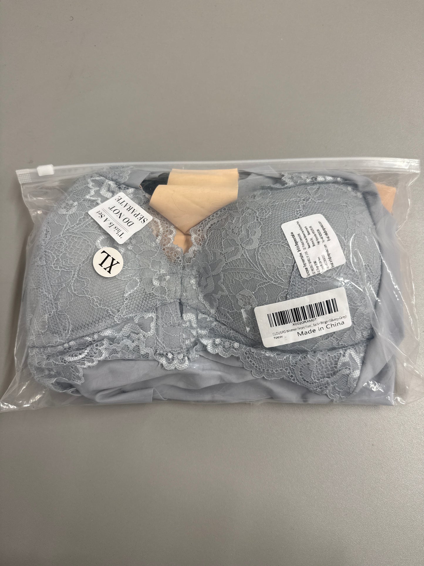Woman’s 3 Pack Front Fastening Bra’s - Size: XL