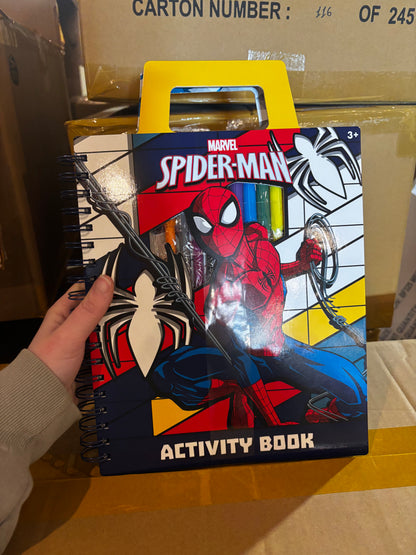 Disney Store Spiderman activity book