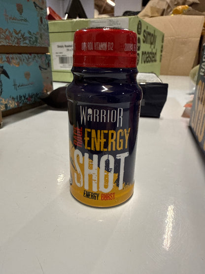 Pack of 12 Warrior Rage Energy Shot