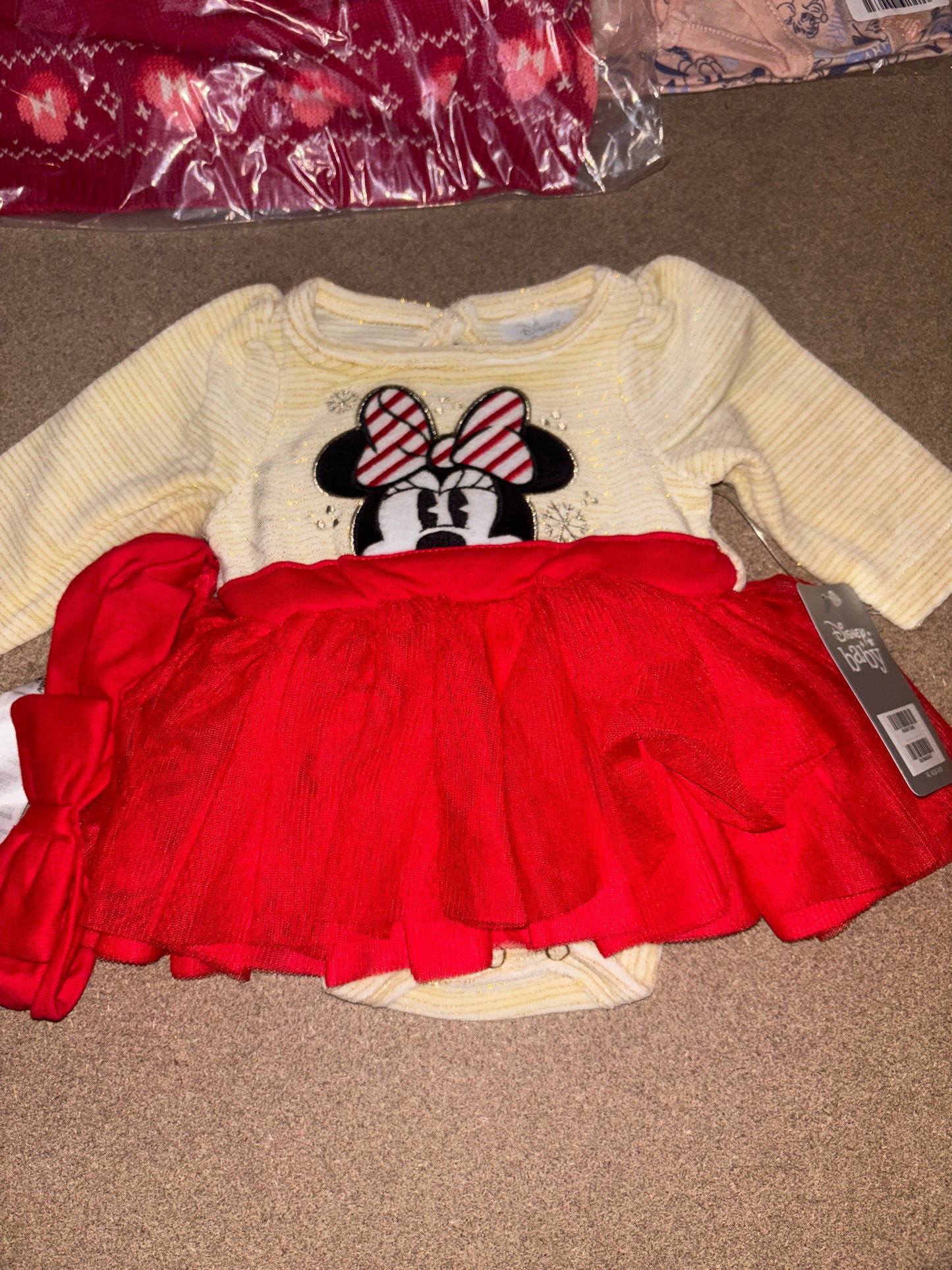 Disney Store Baby Dress & Headband