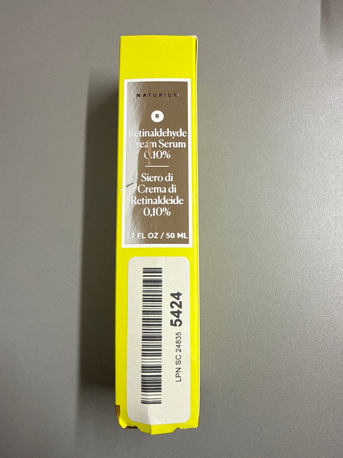 Naturium - Retinaldehyde cream serum 0.10% 50ml