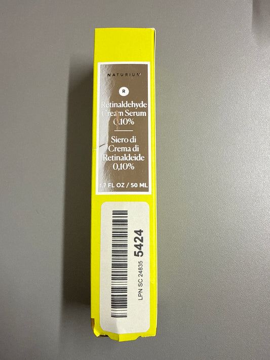 Naturium - Retinaldehyde cream serum 0.10% 50ml