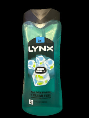 Lynx Ice Chill 3-in-1 Body Wash - 500ml