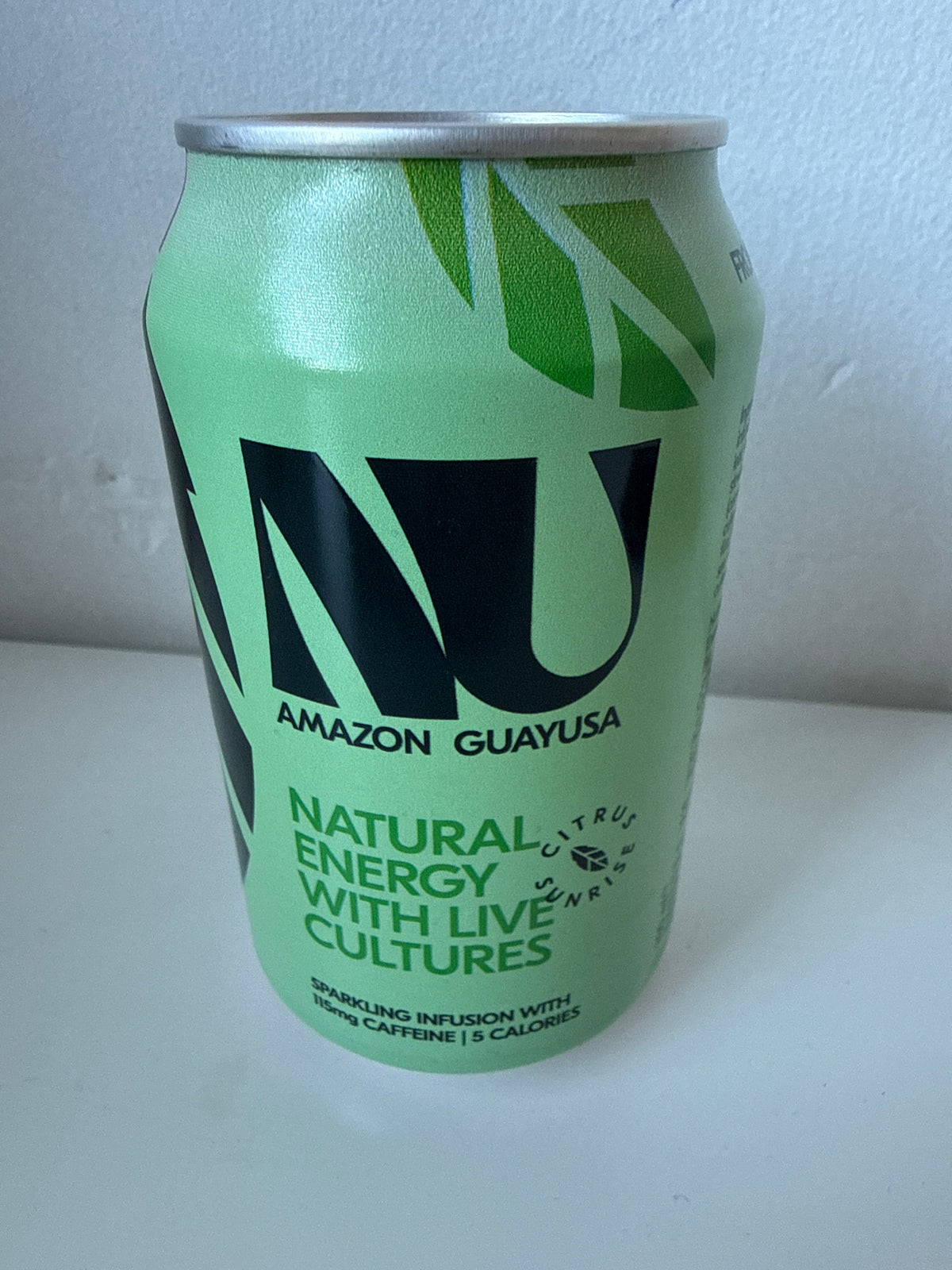 NU Amazon Guayusa - Natural energy with live cultures (1can)