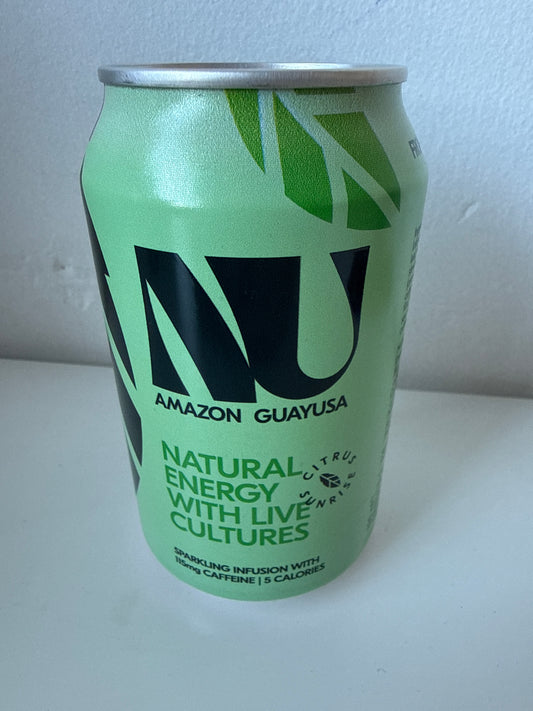NU Amazon Guayusa - Natural energy with live cultures (1can)