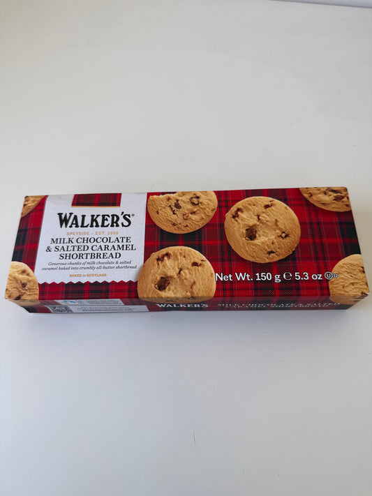 Walkers - Milk chocolate & salted caramel shortbread