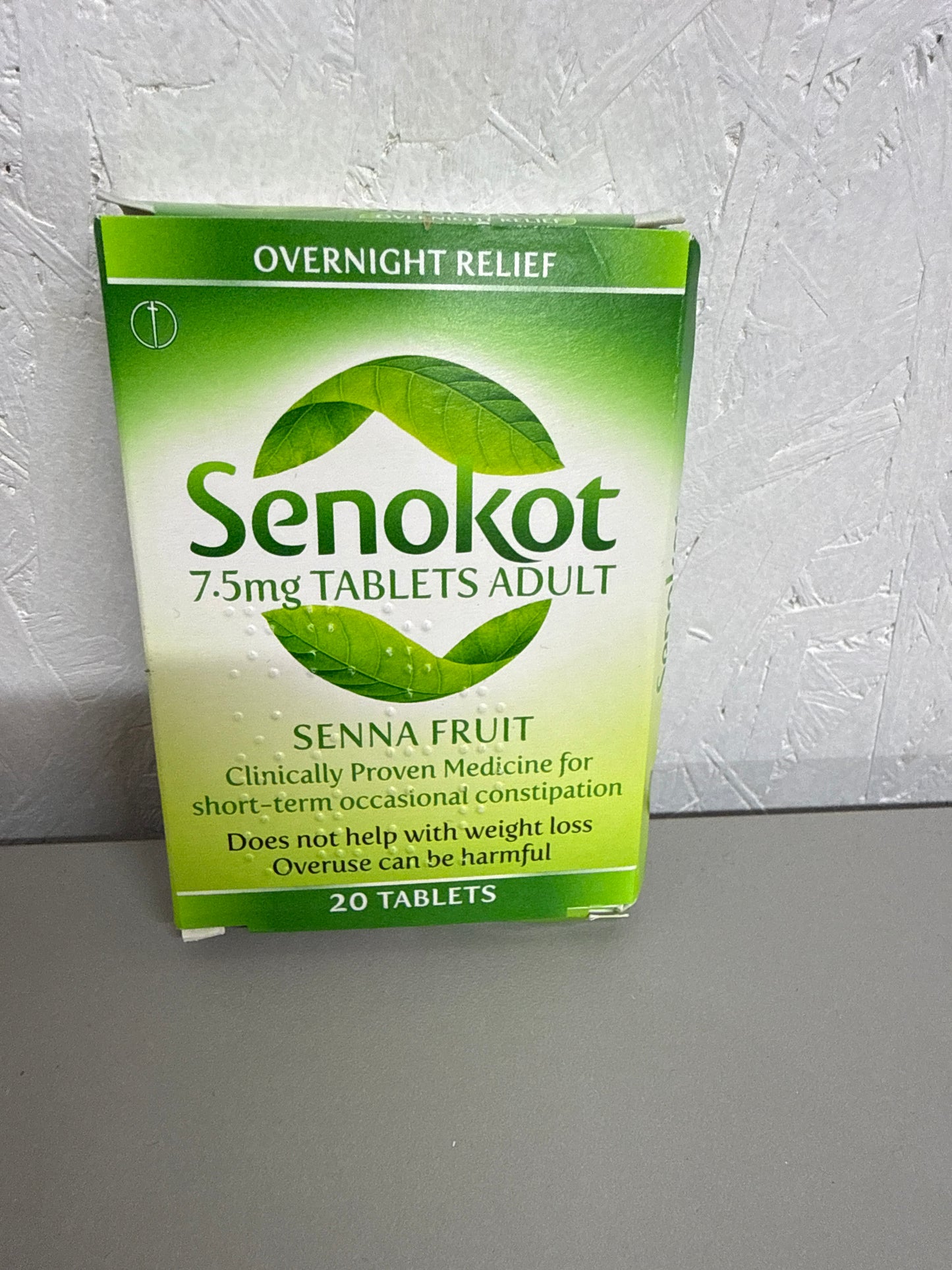 Senokot - 7.5mg Tablets Adult (20 Tablets)