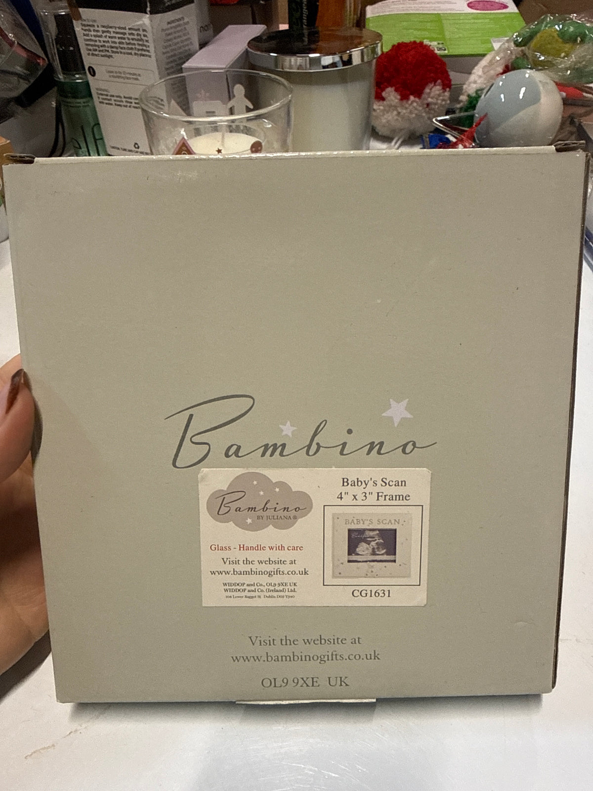 Bambino By Juliana - Baby’s Scan Frame 4”x3”