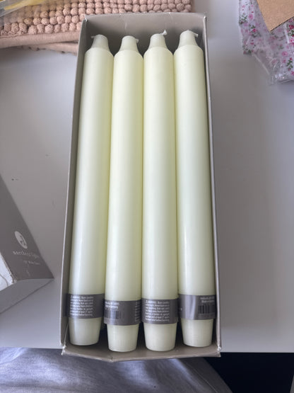 Northern lights - 10” wide tapers candles
