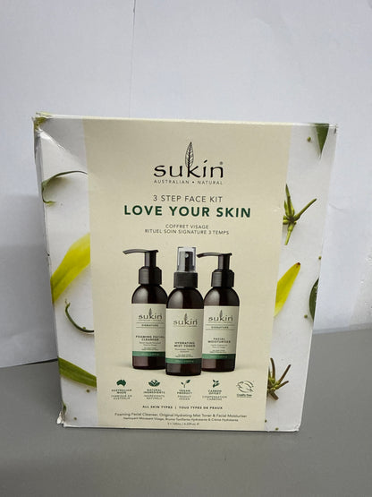 Sukin Love Your Skin 3 Step Face Kit