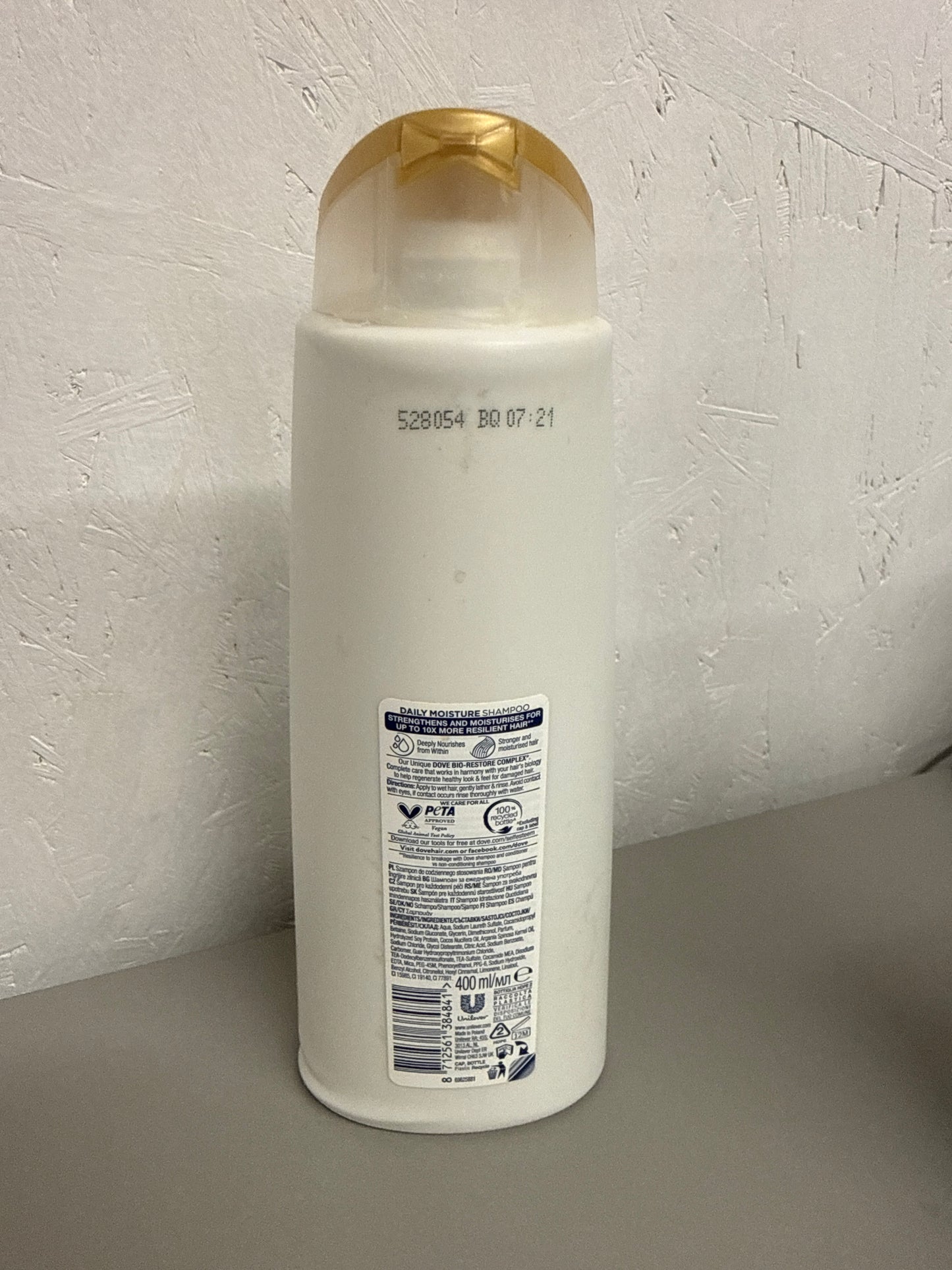 Dove Daily Moisture Shampoo 250 ml