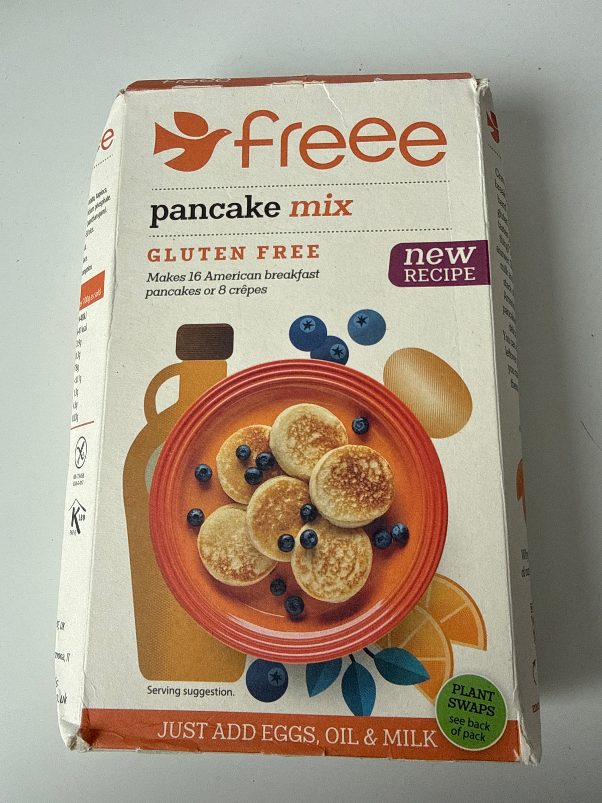 Gluten free pancake mix