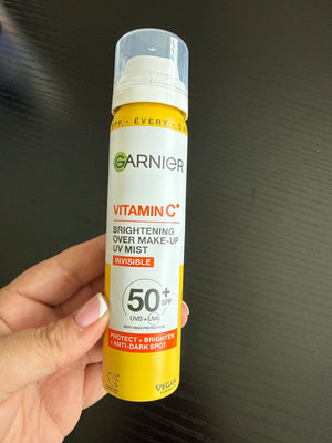 Garnier Vitamin C Brightening Over Make-Up UV Mist - 75ml