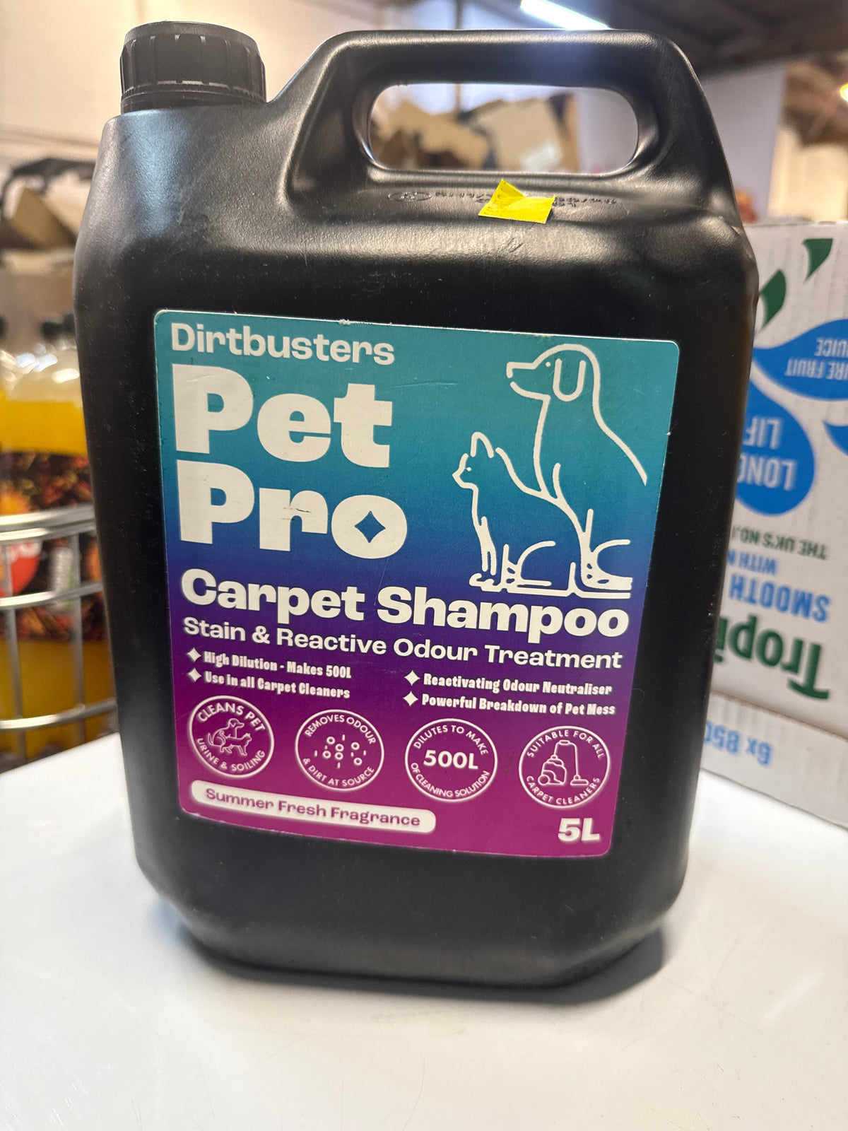 Dirtbusters - Pet Pro Carpet Shampoo 5L