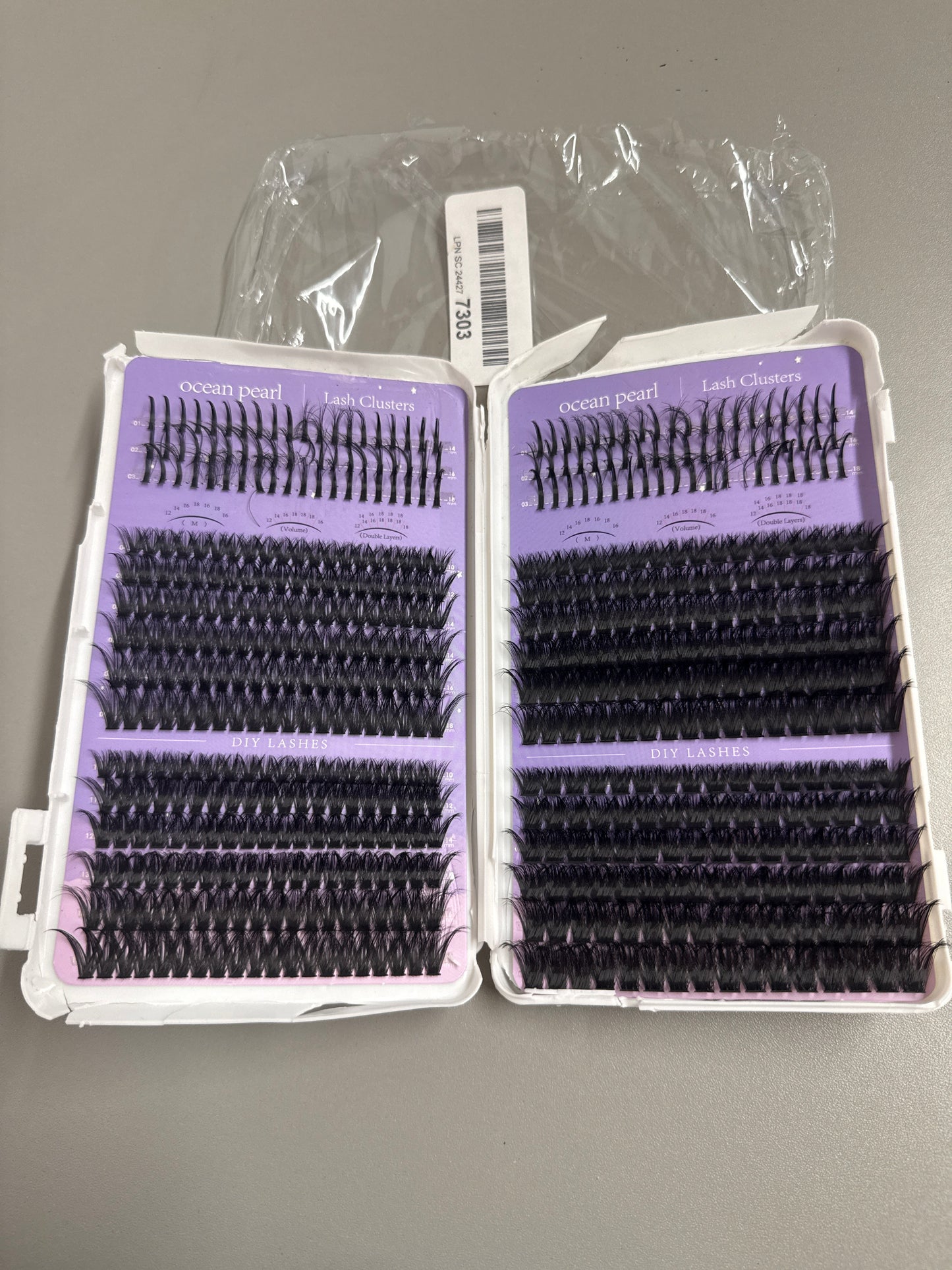 Ocean Peal - Cluster Lashes - 60/80/100/150D