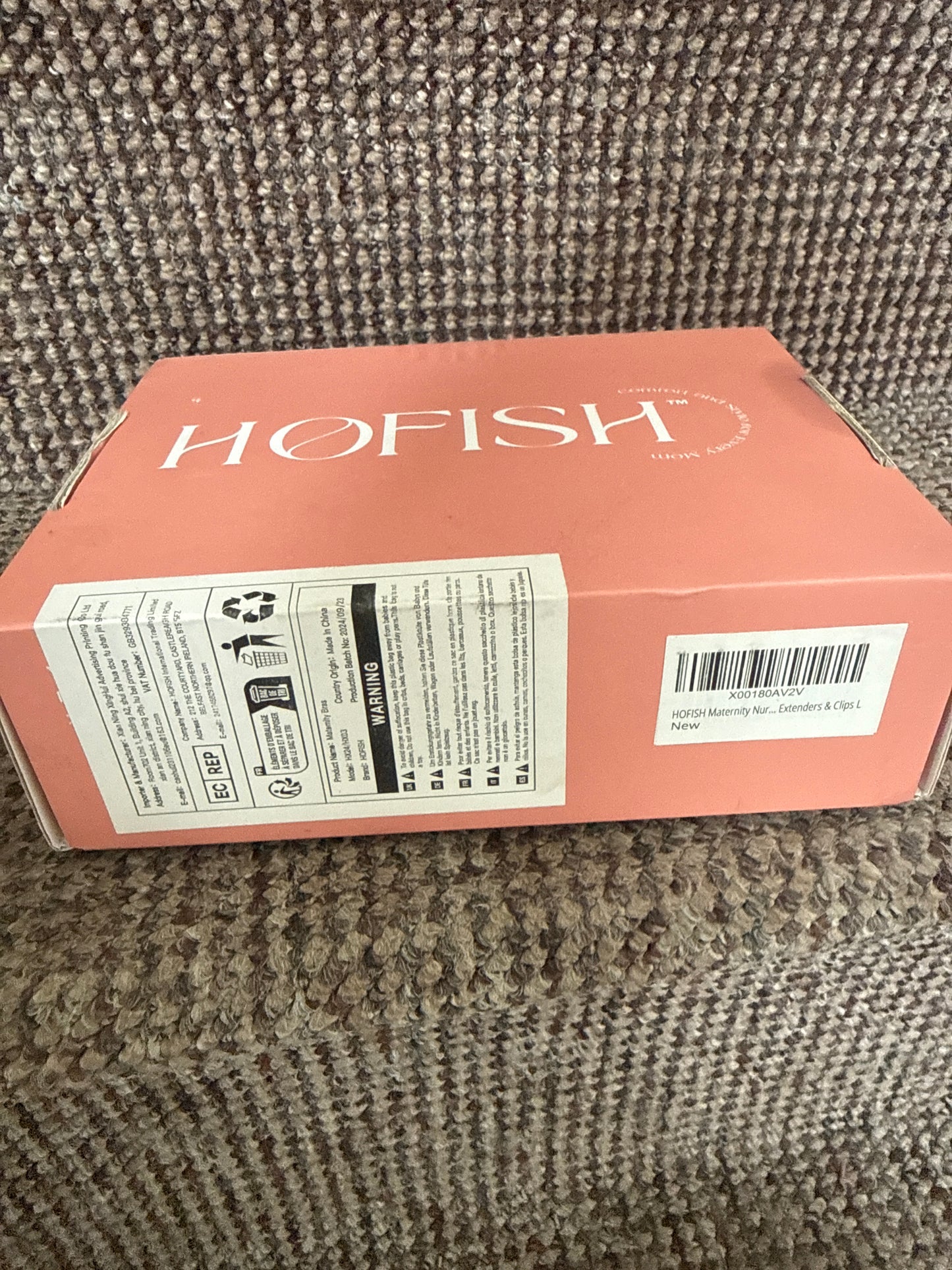 Hofish Maternity Nursing Bra - L