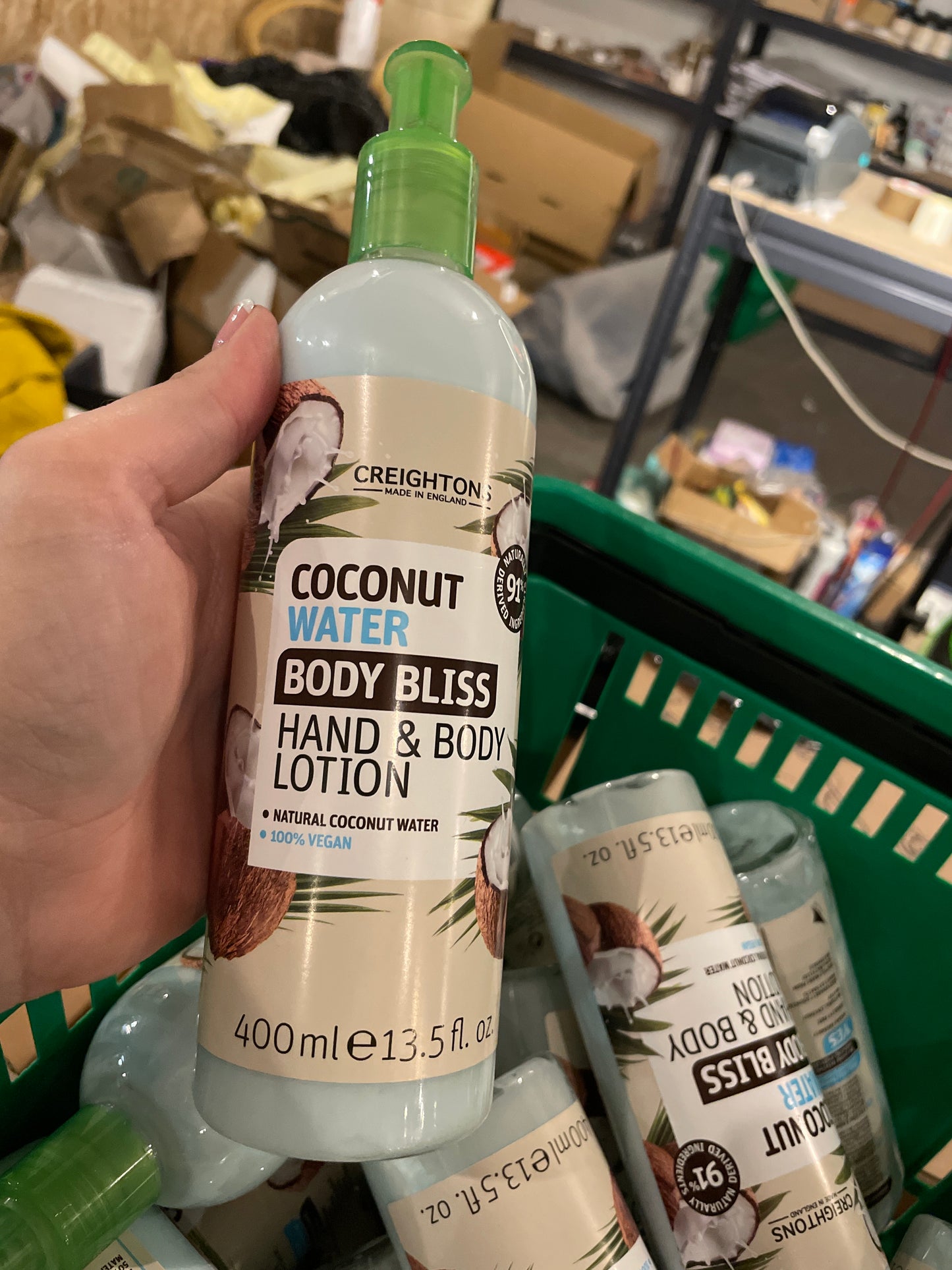 Creightons Body Bliss Coconut Water Hand And Body Lotion - 400ml