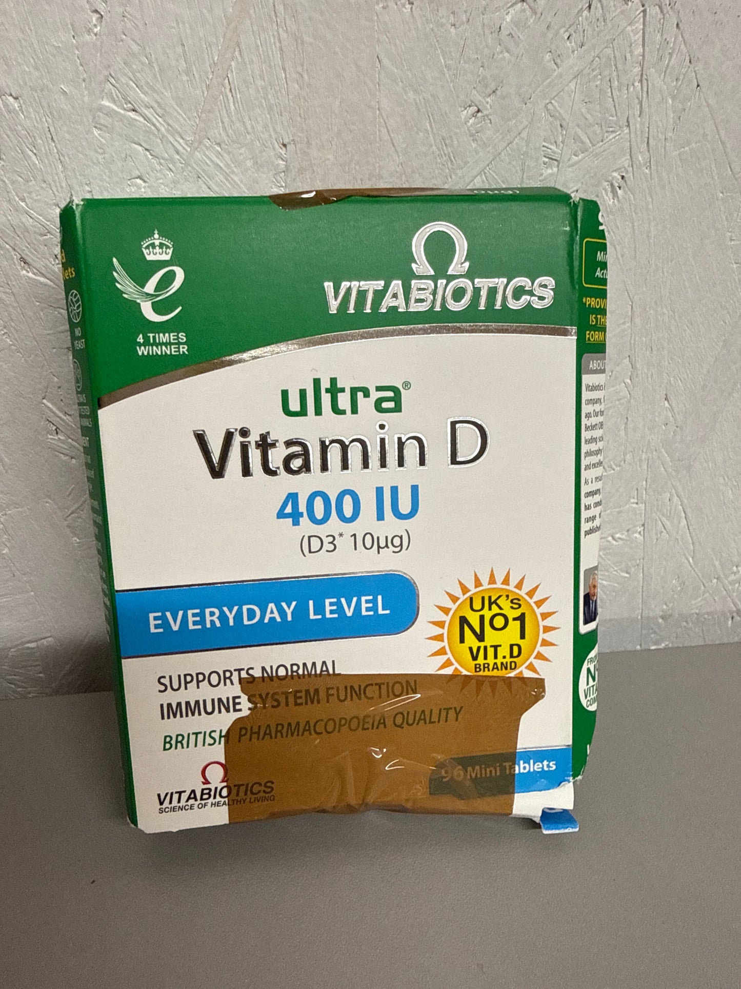 Vitabiotics - Ultra Vitamin D Tablets 400IU