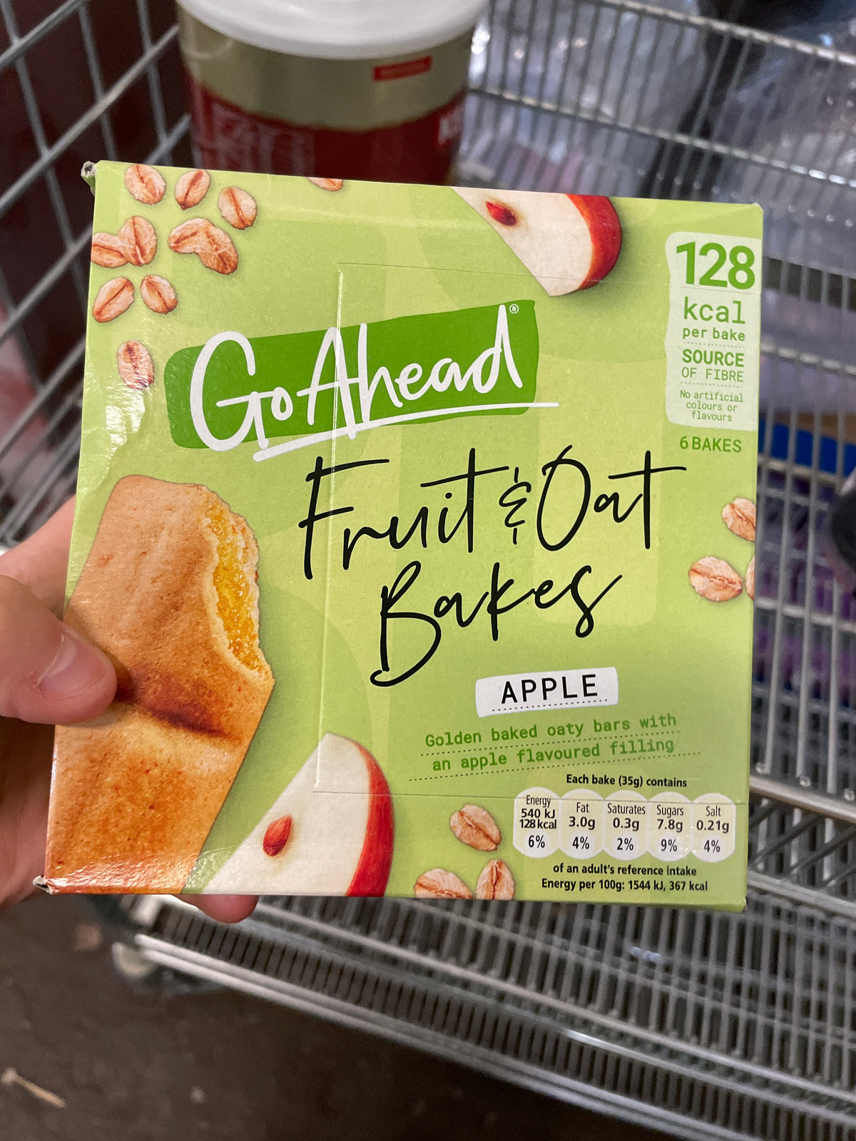 Go ahead fruit & oat cake