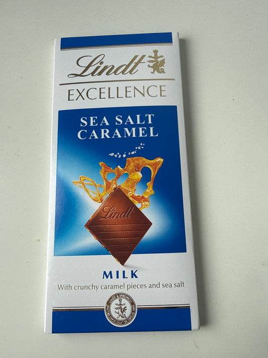 Lindt Excellence - Sea Salt Caramel Milk Chocolate
