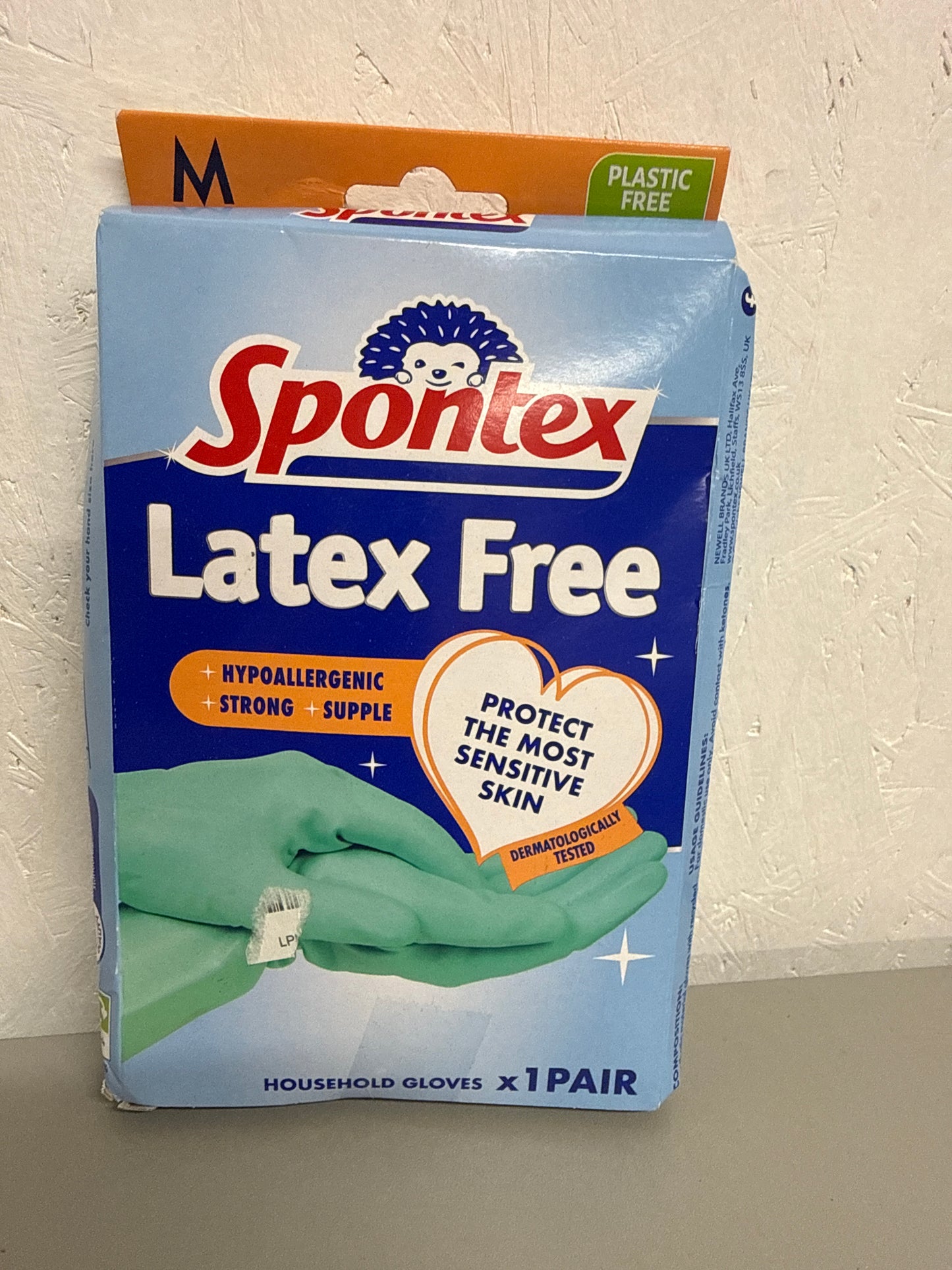 Spontex Latex Free - Household Gloves - Size: Medium