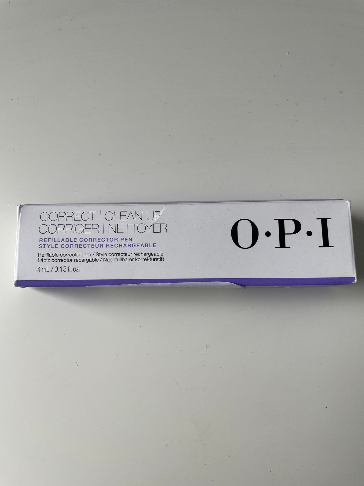 O.P.I Correct clean up - Refillable corrector pen