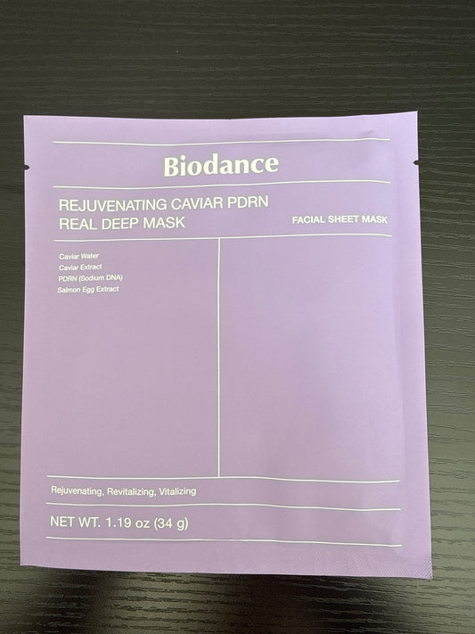 Biodance - Rejuvenating Caviar PDRN Facemask - 1 Mask