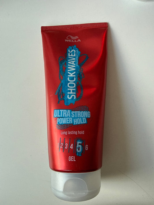 Wella Shockwaves - Ultra Strong Power Hold Gel 200ml