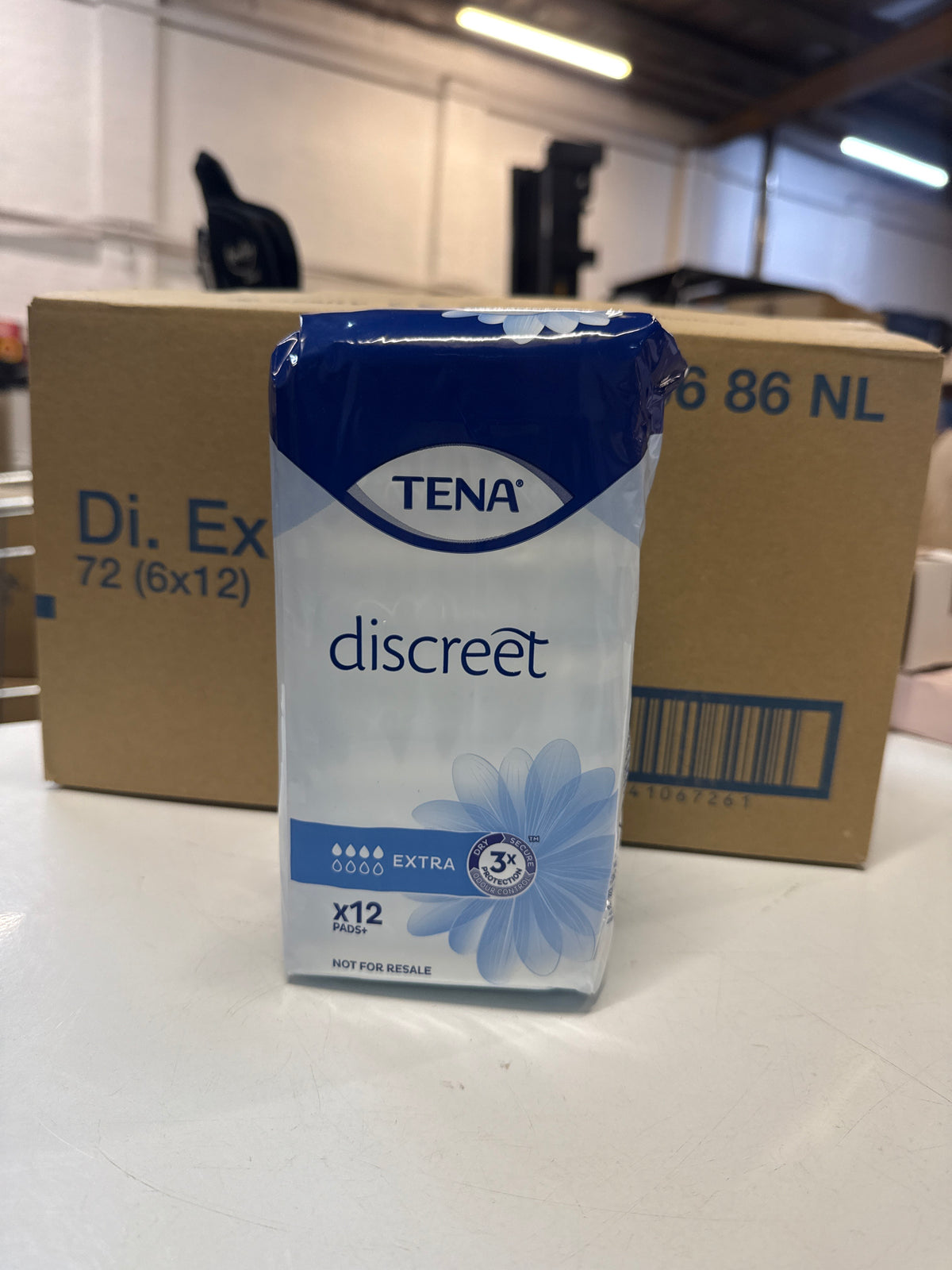 Tena Discreet Box Of 72