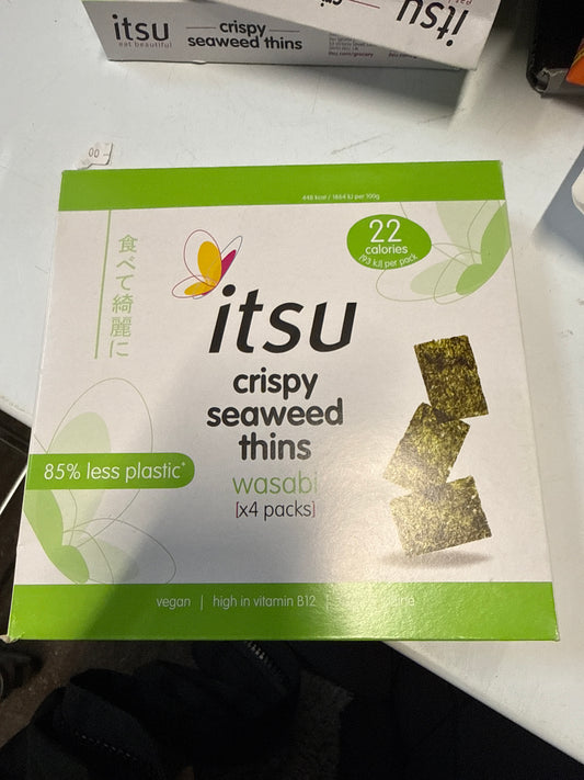 Itsu Crispy Seaweed Thins - Wasabi