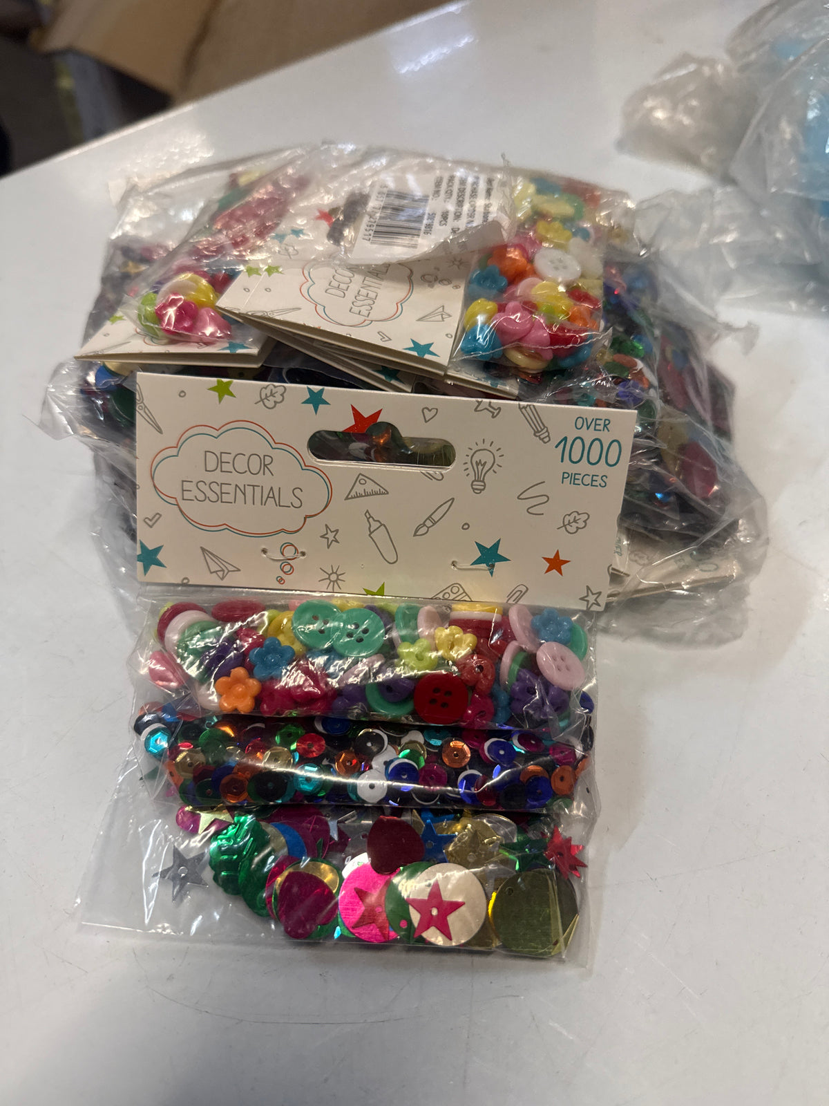 10 x Packa of Decor Essentials (over 1000 pieces per pack)