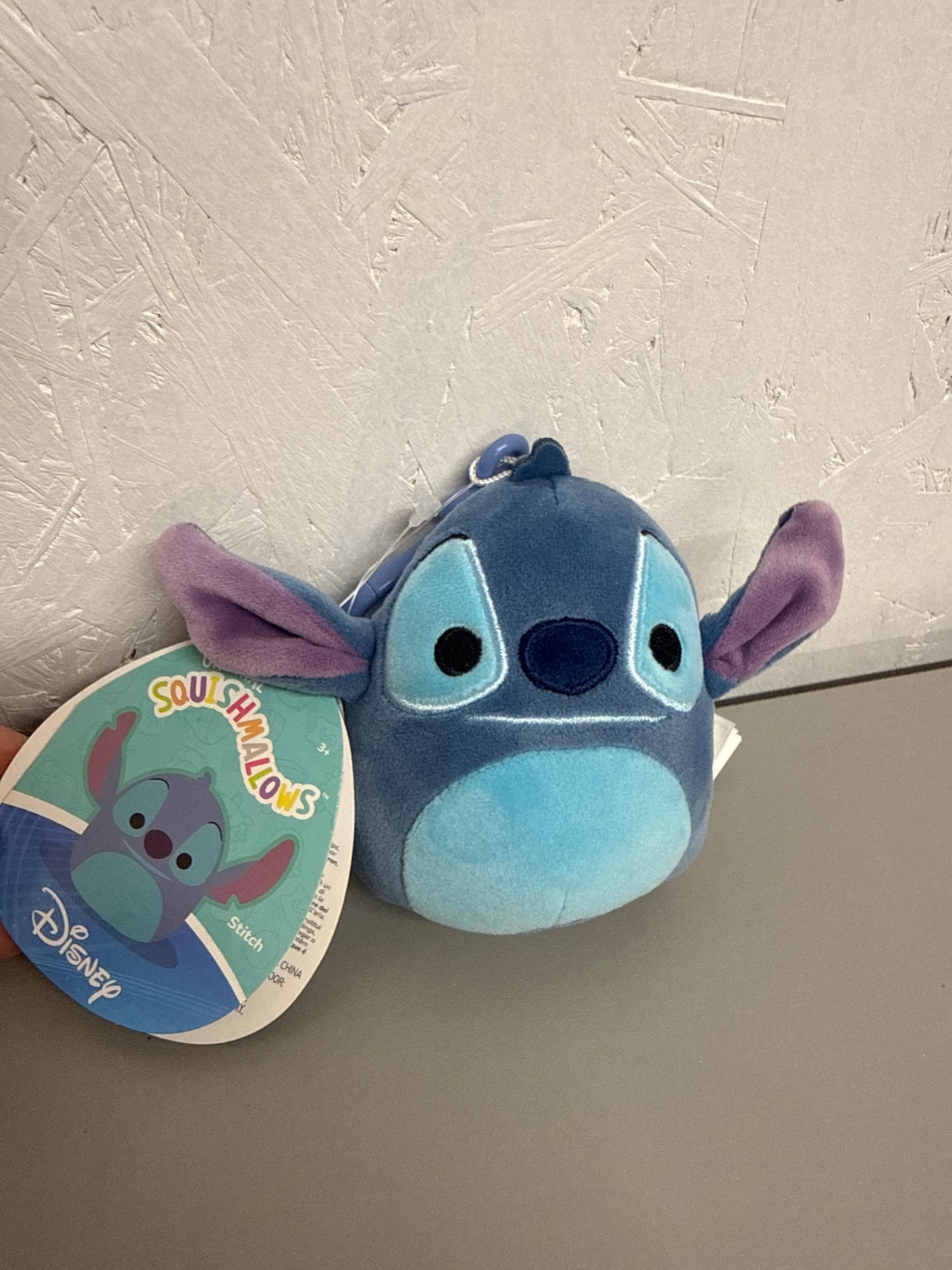 Disney Squishmallows Stitch Keyring