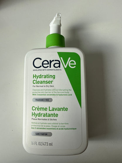CeraVe Hydrating Cleanser for Normal to Dry Skin 473ml