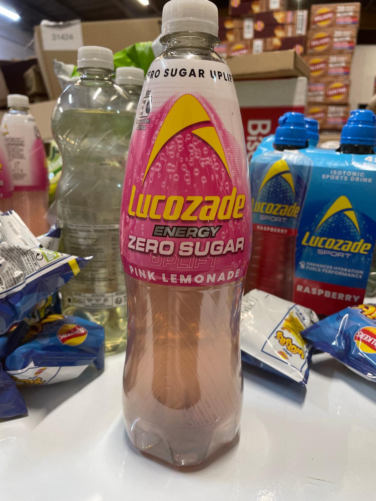 Lucozade Pink Lemonade Zero Sugar *Feb - July 26 Dated*