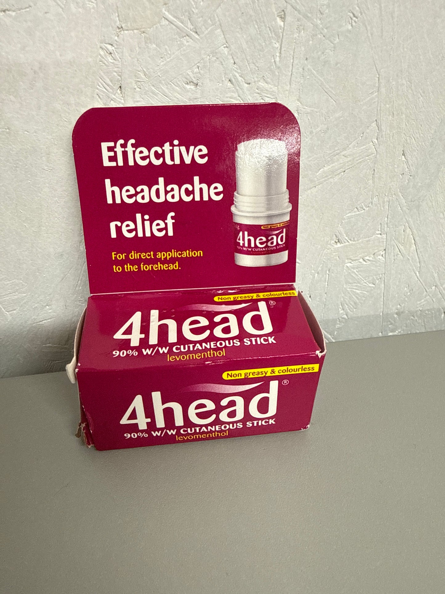 4Head headache relief stick