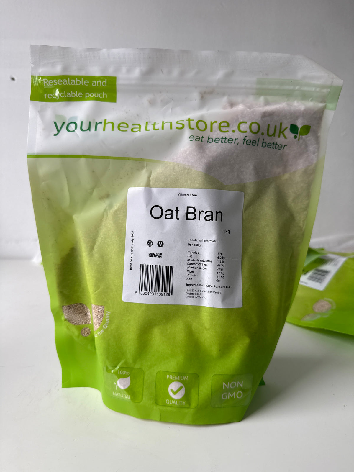 Your Health Store - Oat Bran 1KG