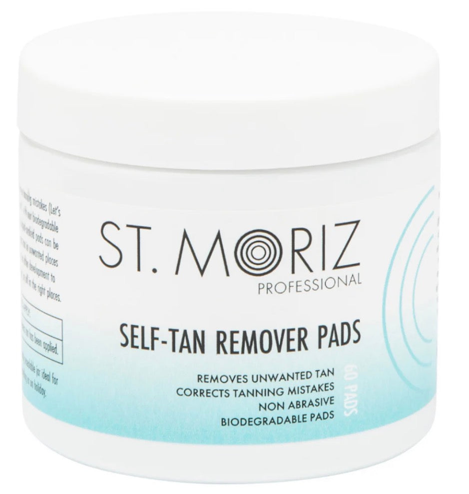 St Moriz Professional Self-Tan Remover Pads 60pads
