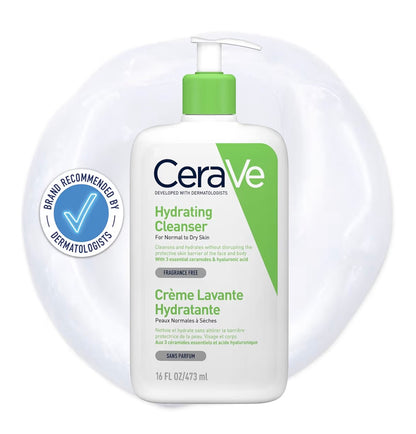 CeraVe Hydrating Cleanser for Normal to Dry Skin 473ml