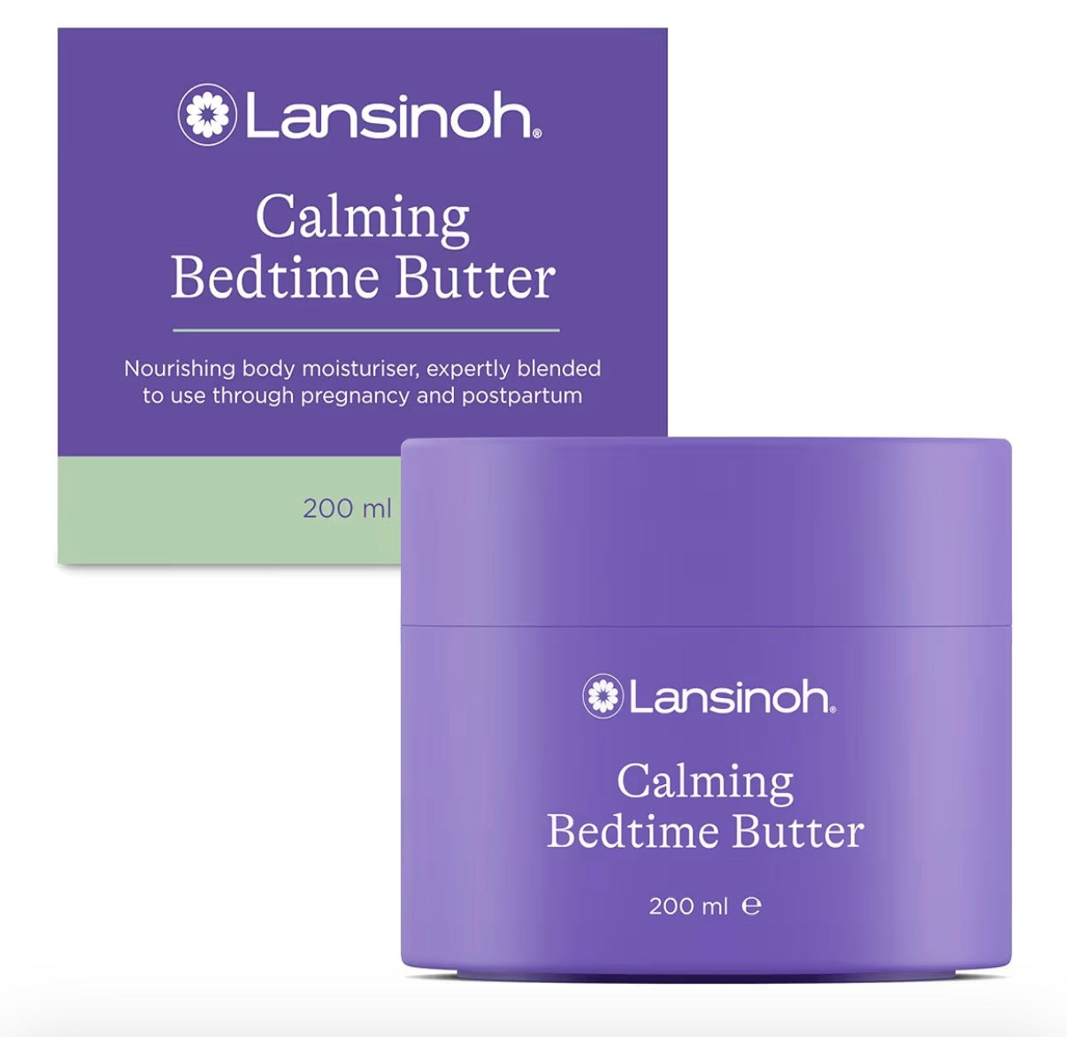 Lansinoh Calming Bedtime Magnesium Butter for Pregnancy & Postpartum - 200ml