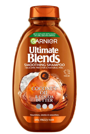Garnier Ultimate Blends Coconut Oil & Cocoa Butter Smoothing and Nourishing Shampoo - 400ml