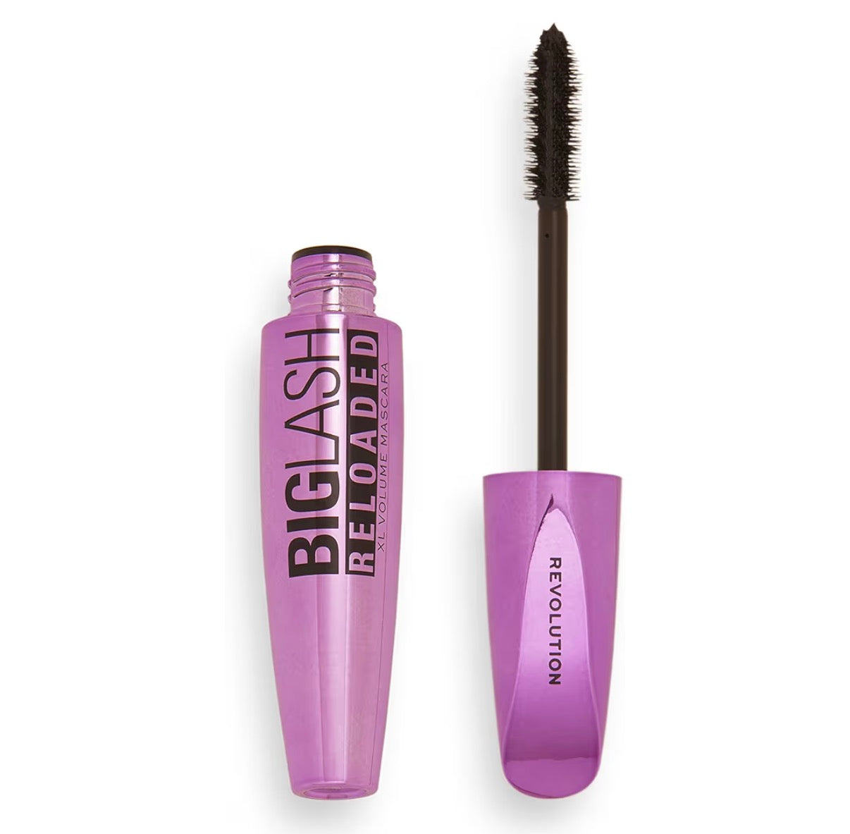 Revolution Big Lash Reloaded Volume Mascara, Waterproof & Volumising, Black