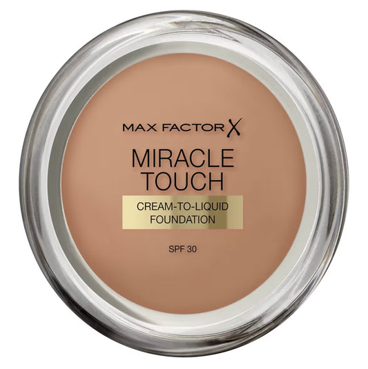 Max Factor Miracle Touch Foundation. Shade: Golden Beige