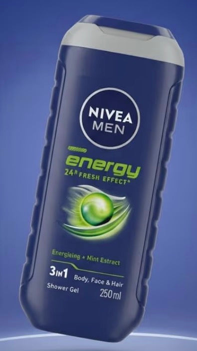 Nivea Men Energy Shower Gel - 250ml
