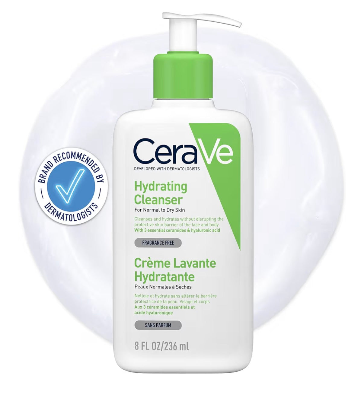 CeraVe Hydrating Cleanser for Normal to Dry Skin 236 ml