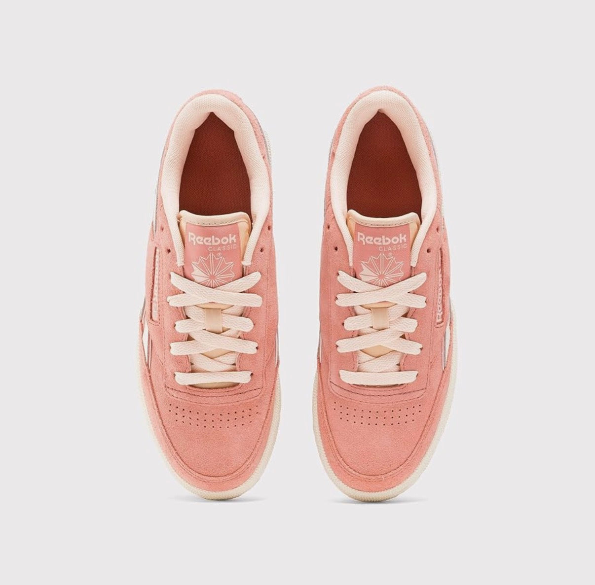 Reebok Women's Club C Revenge Trainer Clay/Chalk - Size: UK 2.5