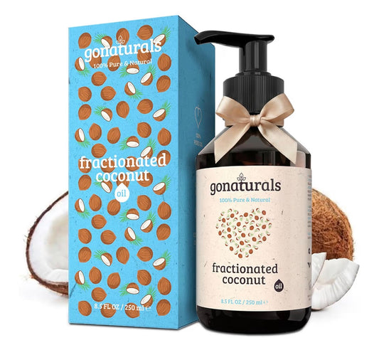 GoNaturals Fractionated Coconut Oil for Skin - 250ml