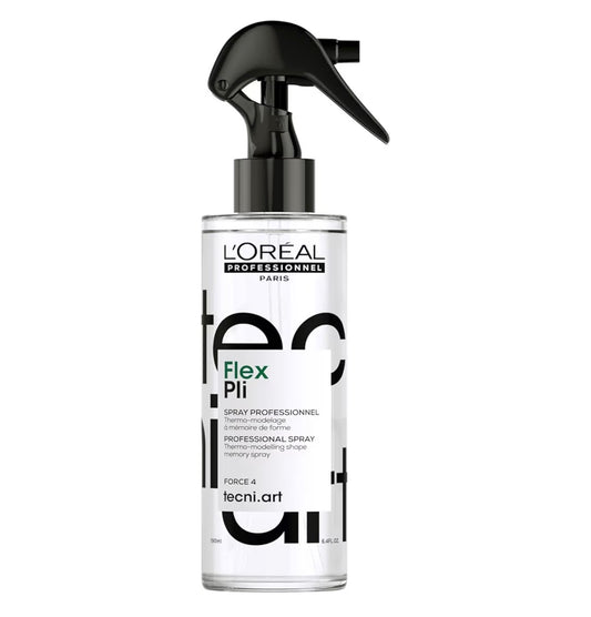 L'Oréal Professionnel Tecni.ART Flex Pli Hair Styling Spray, Thermo Modelling, Volumising, 190ml