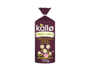 6 x Kallo Caramelised Onion Veggie Cakes