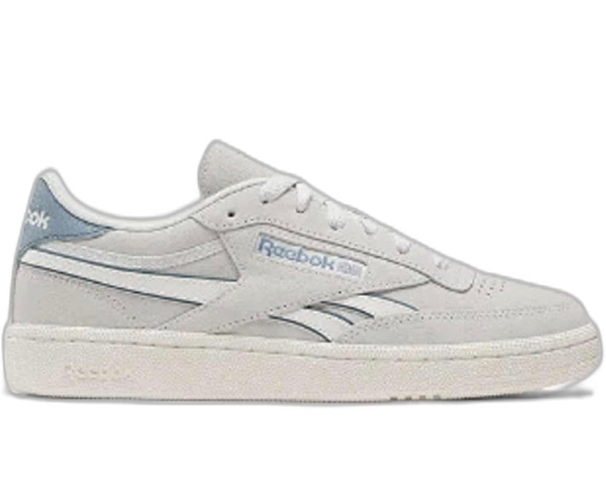 Reebok Women's Club C Revenge Trainer Grey/Chalk/Slate - Size: UK 3