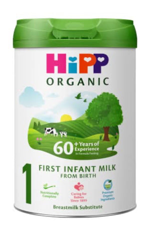 HiPP Organic 1 First Infant Baby Milk Formula from Birth 800g